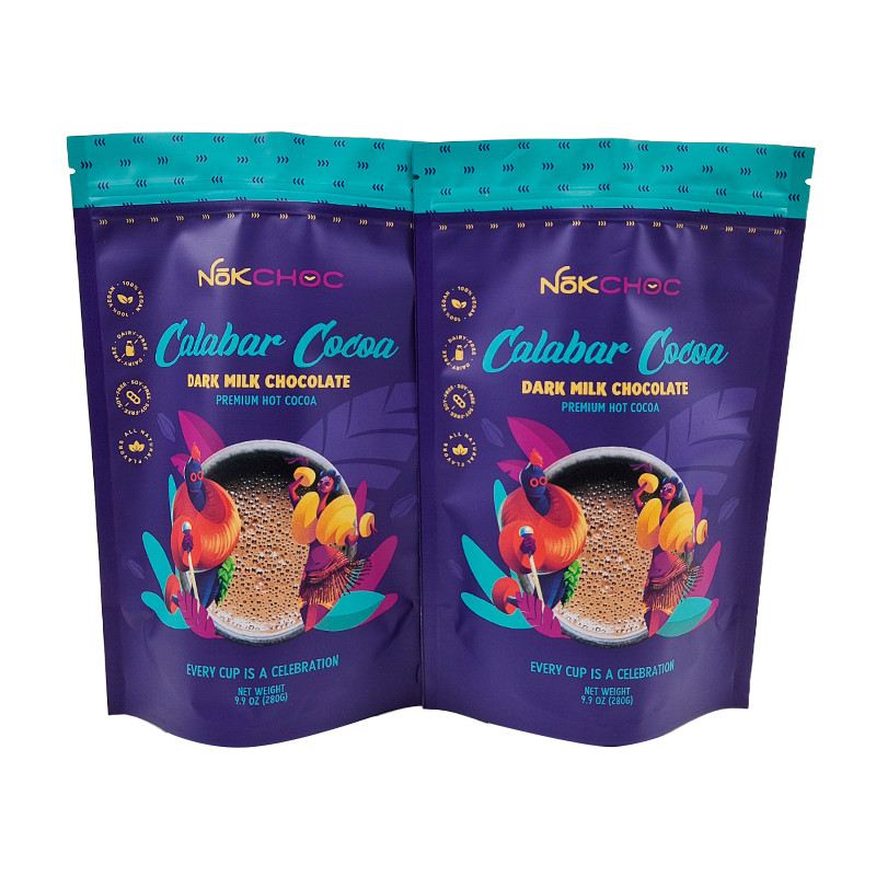 CMYK Pantone kleuren Op maat gedrukte zakken met milieuvriendelijke inkt