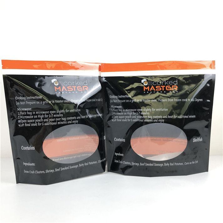 Matt Aluminium Folie Stand Up Pouch Ziplock Gravure Printing Op maat gemaakte kleur