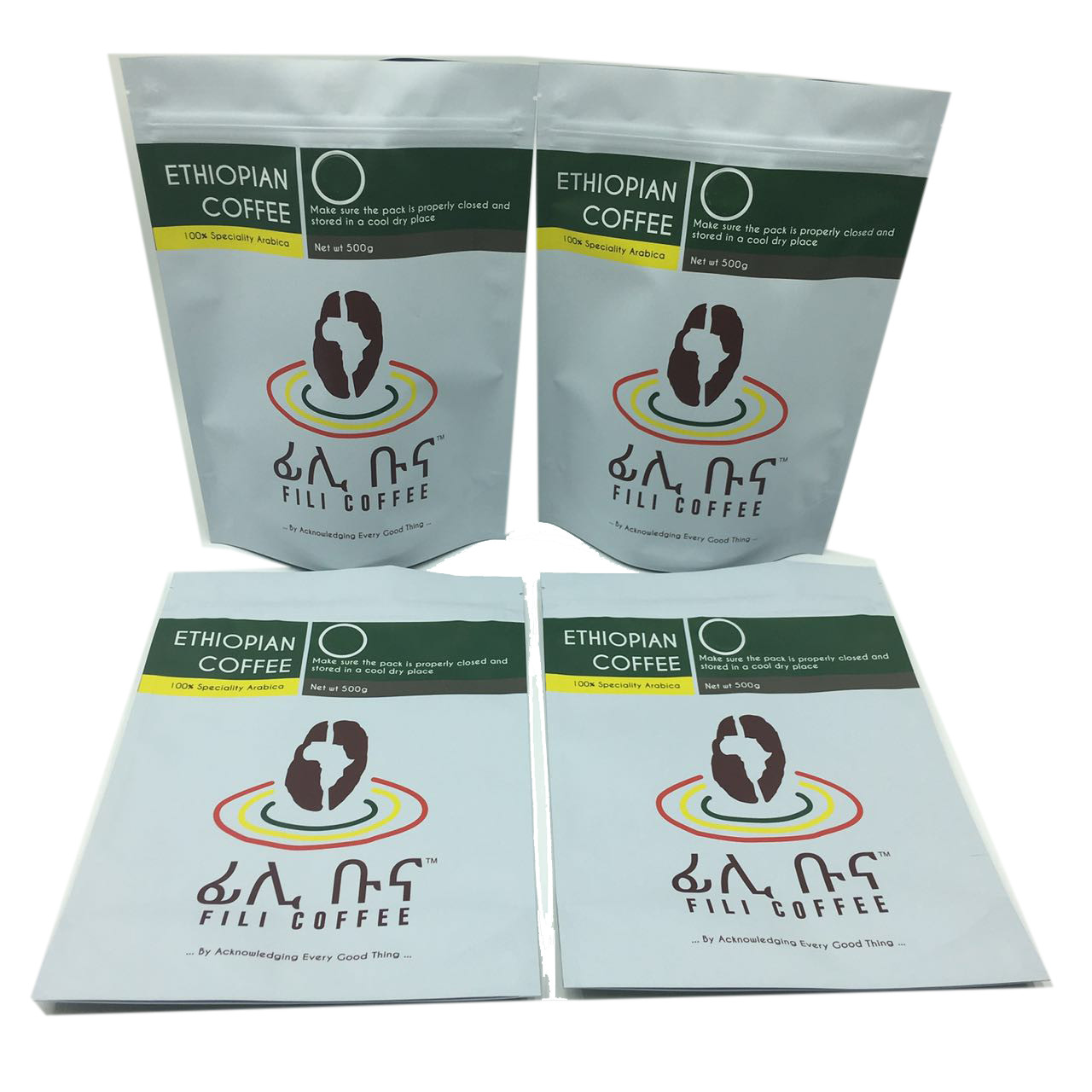 De steen beëindigt Folie Gevoerde Tribune op de Koffiezak van de Ritssluitings Verpakkende Zak 500g