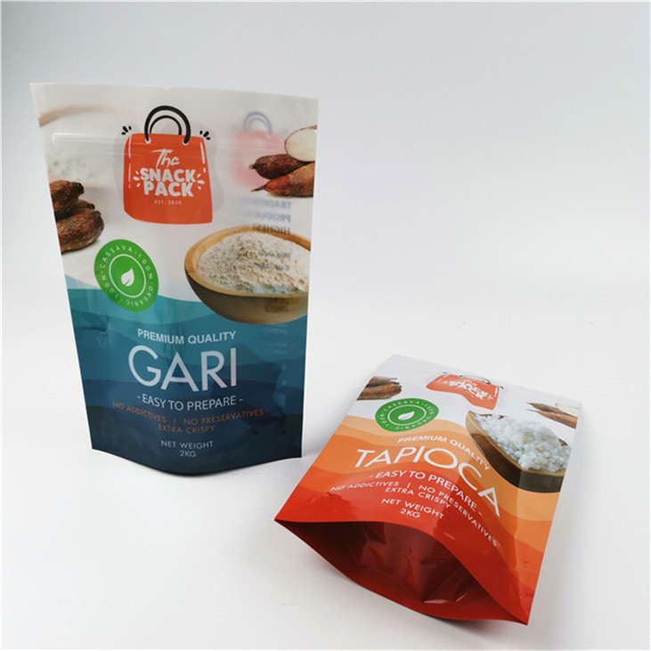 Eco-vriendelijk en veilig materiaal Glanse afwerking Op maat gemaakte grootte en ontwerpbehoeften Aluminiumfolie Mylar Doypack