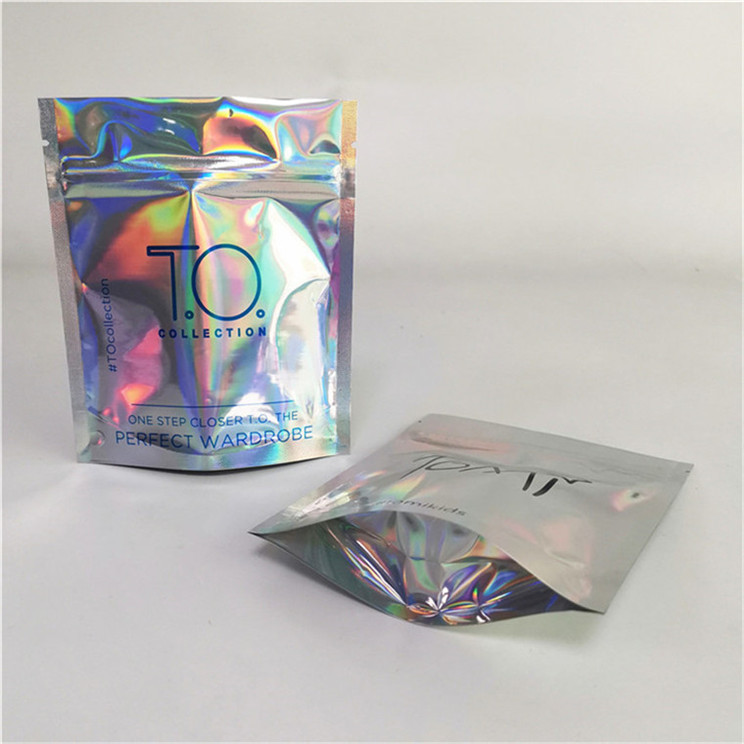 Voedselverpakkingsmateriaal Op maat gemaakte private label vochtbestendige rits Stand-up verpakkingszak