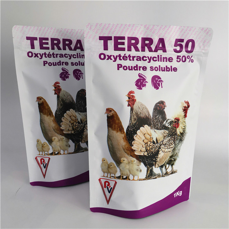 Op maat gemaakte dikte lekkagebestendige stand-up ritszak geruchtbestendige plastic verpakkingszakken