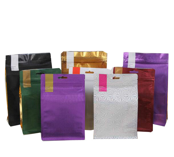 De in het groot van het de Band Vlakke Blok van het Aluminiumfolietin van de de Bodemkoffie Verpakkende Zak met het ontgassen van klep 500g 1kg