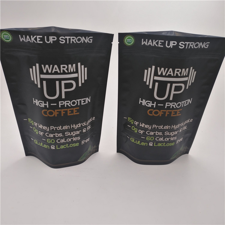 Doet de opnieuw te gebruiken de Tribune omhoog Plastic Zakken die van de voedselrang Foliekoffie verpakken 250g 500g 1kg in zakken