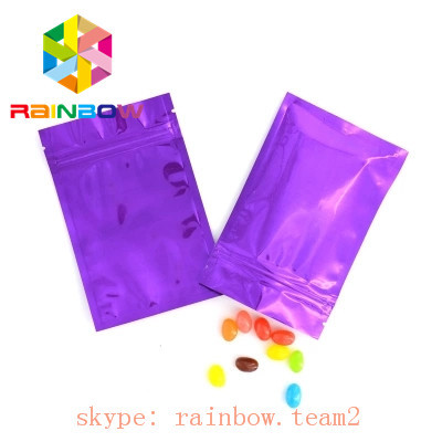 De vlakke van de de Zak Verpakkende Hennep van de Vormaluminiumfolie Zak van de het Zaadzak met Ritssluiting