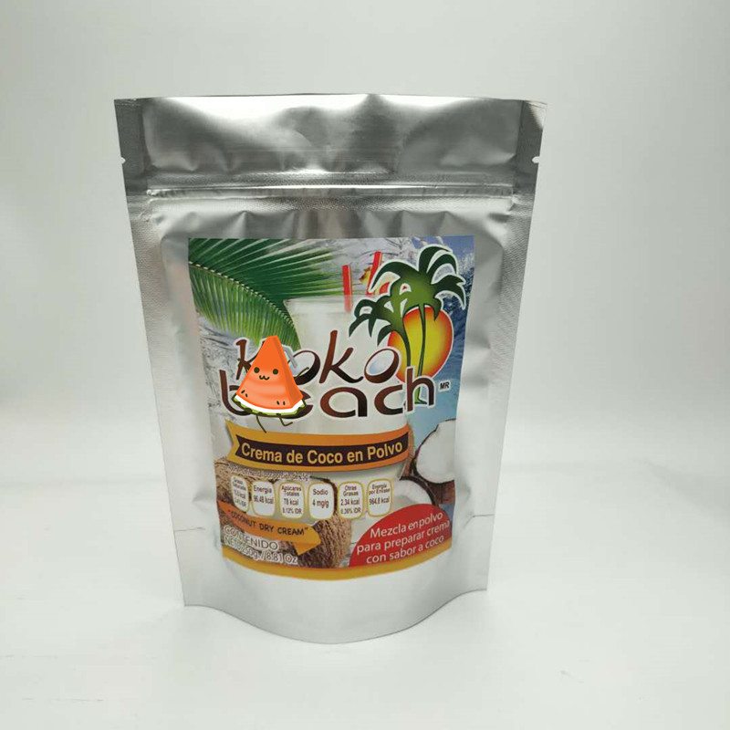 De aangepaste Grootte Plastic Zakken die, staan Aluminiumfoliezak op verpakken