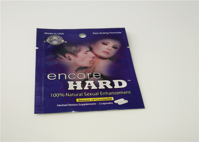 Verpakkend de Steenopp Materiaal van de aluminiumfolie Kruidenwierook met Transparante Kleur