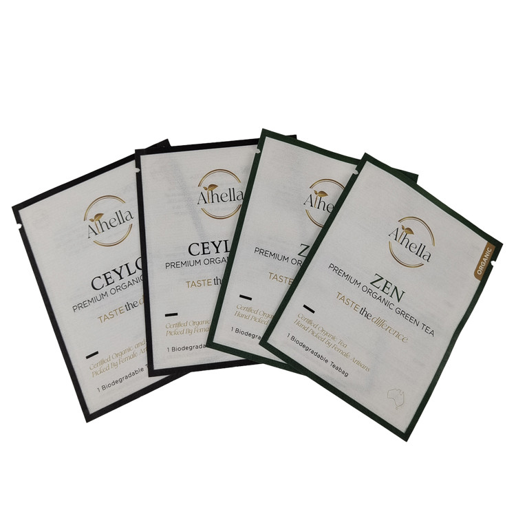 Op maat gemaakte, biologisch afbreekbare, stand-up kraftpapieren zak 3.5g 7g gummy candy verpakking