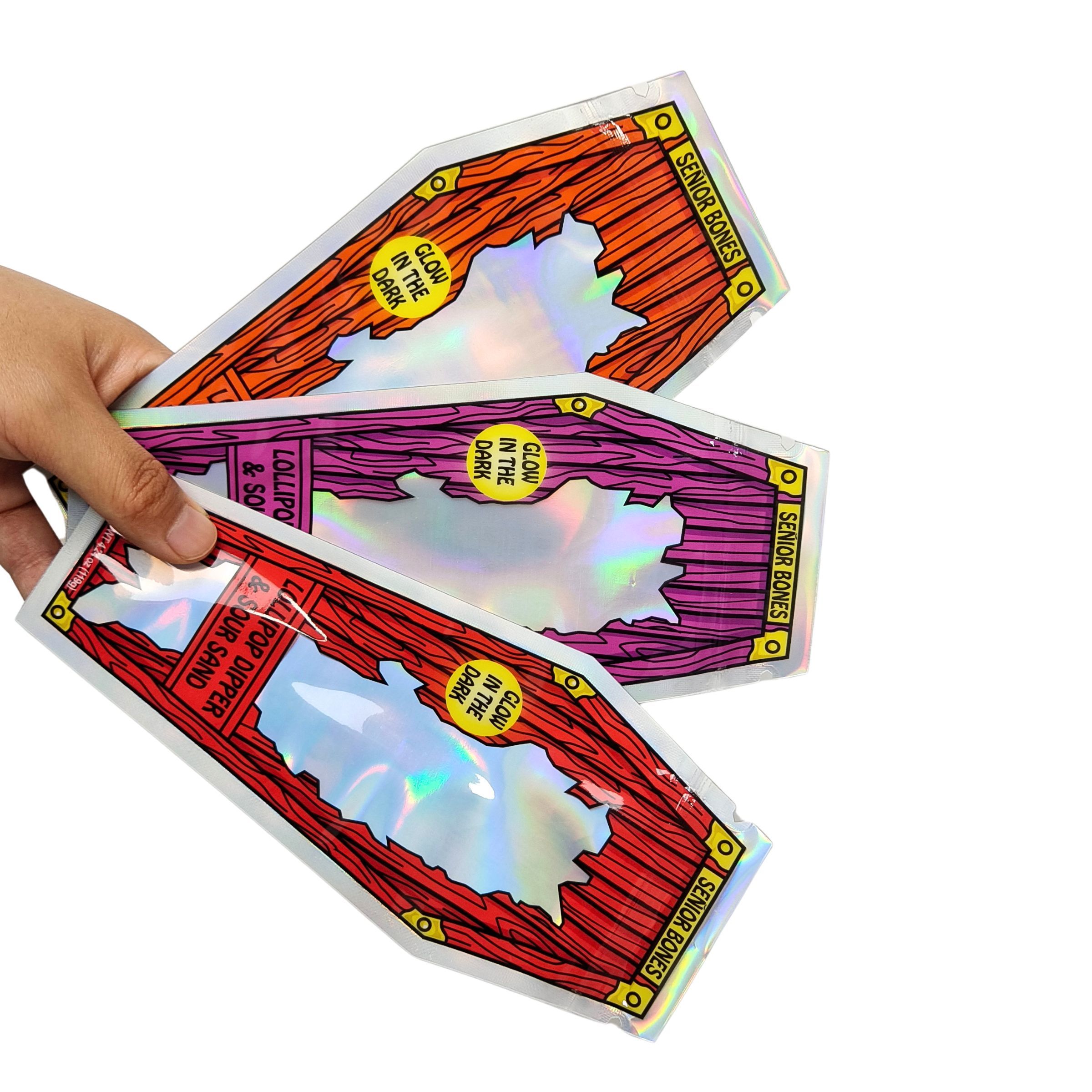 Tabaksblad Snoep Koekje Gummy Droog Bloempje Kruid Grabba Blad Gestanst 3,5g Mylar Zakken