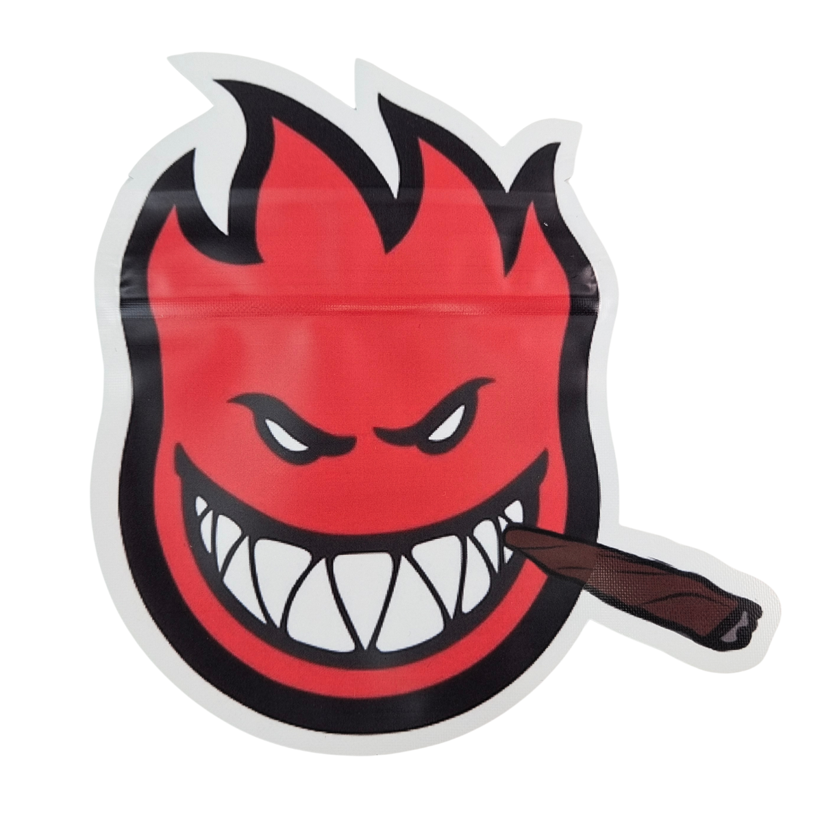 Eetbaar Cali 3,5 g 7 g Mylar Ziplock Soft Touch Geurvast Onregelmatig Gevormd Koekje Die Cut Verpakking Plastic Sachet Bag