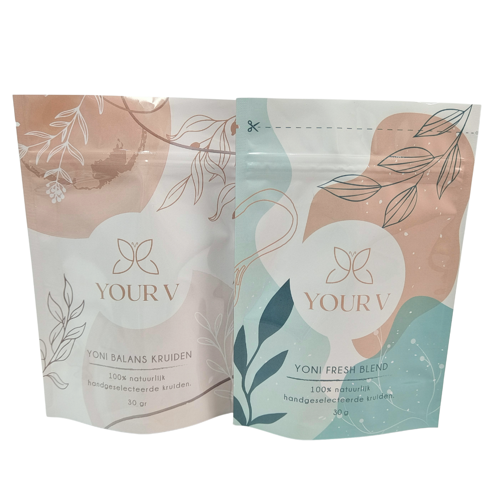 Op maat gemaakte biologisch afbreekbare Mylar zakken voor badzout 4OZ 5OZ Stand-up pouch