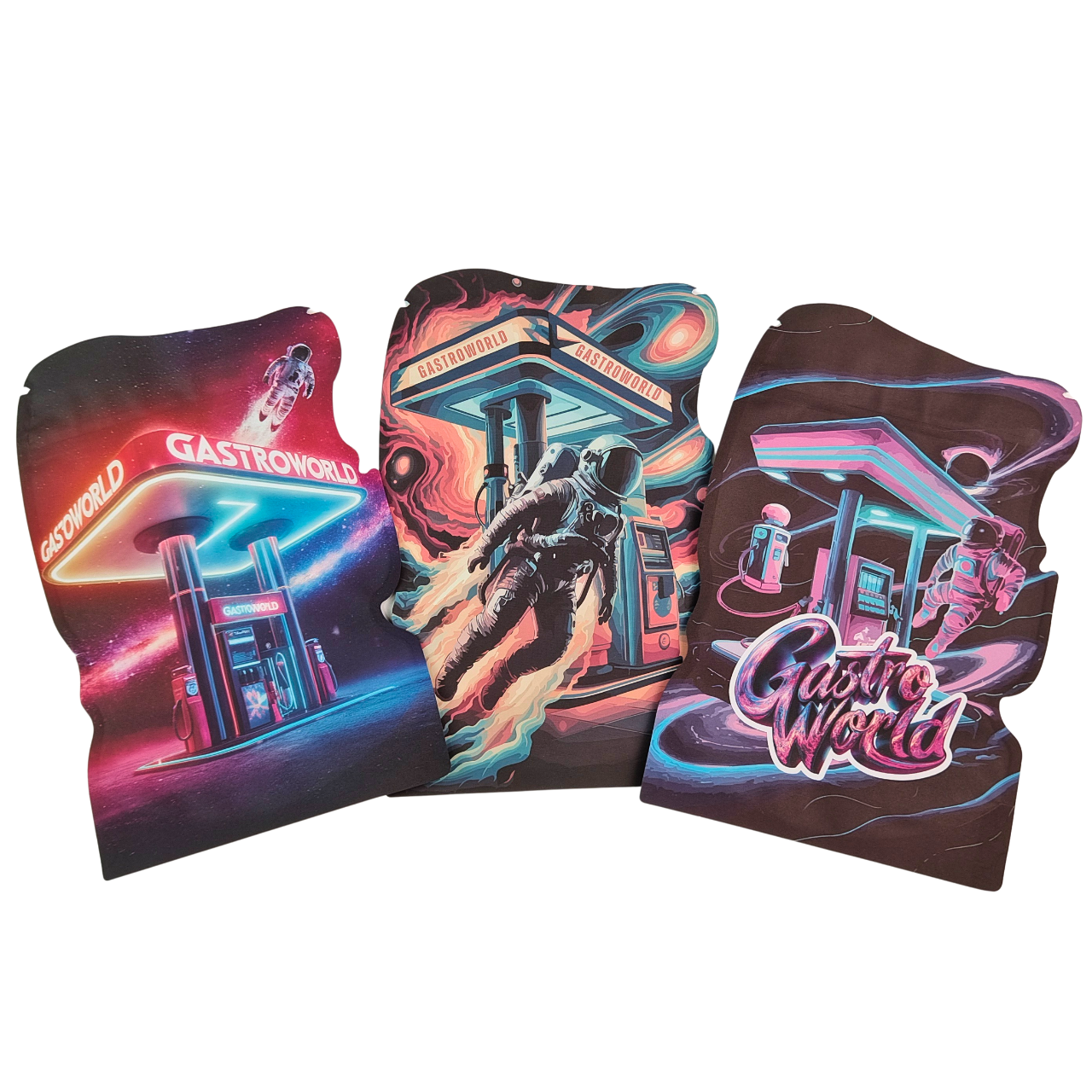 Op maat gesneden Mylar-zakken 3.5g-28g met kind-proof rits