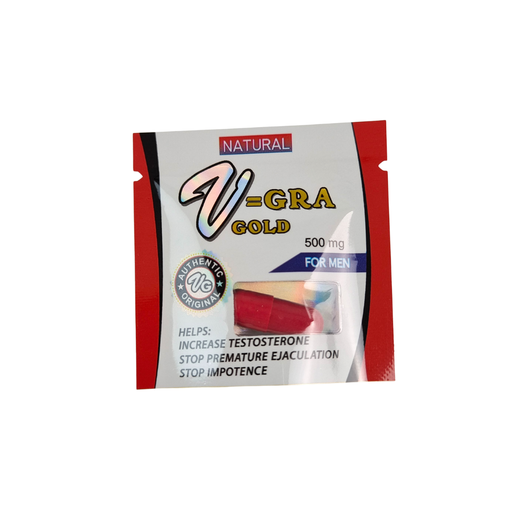 Verzorgingsmiddel voor voedsel: plastic ritszak met maatmaat voor tabletten en capsules