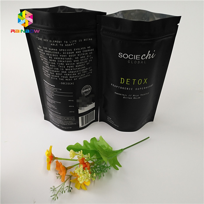 Gelamineerde Mylar Snack Bag Verpakking, Aluminium Folie Zipper Bag Voor Beef Powder Nut