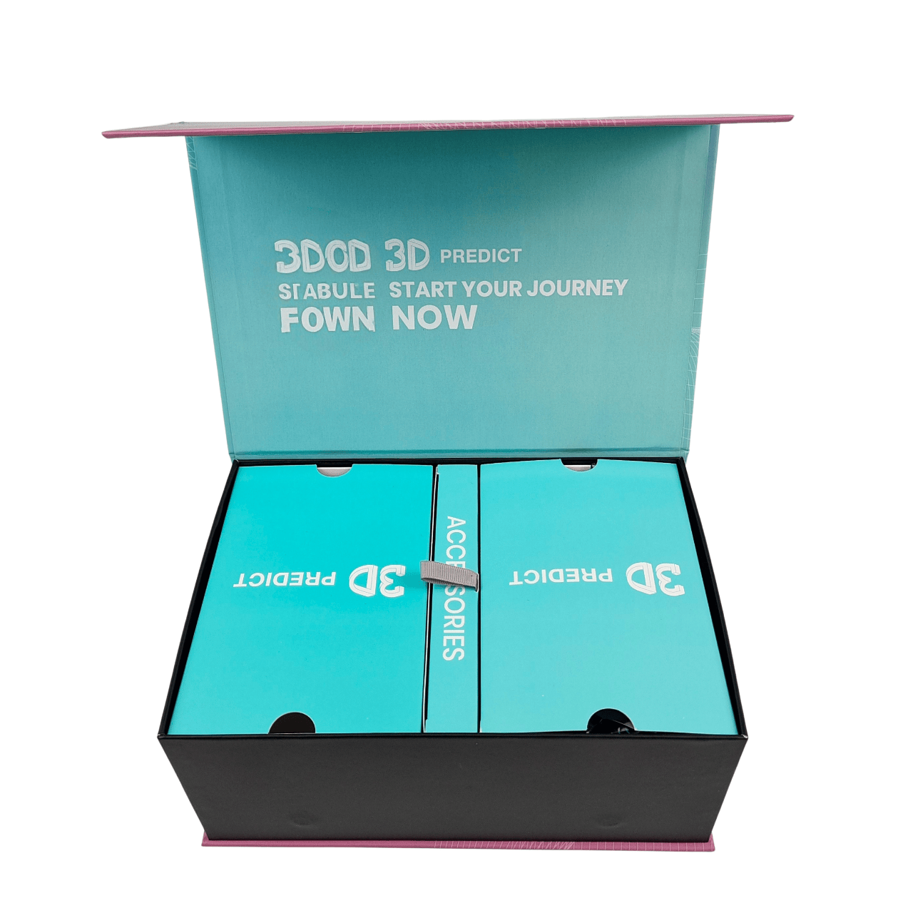 Fabrikant Custom tandheelkundige aligners Tanden verpakkingsdoos met logo Recycleerbare luxe magnetische tandheelkundige beugels Stijve papieren cadeaubon