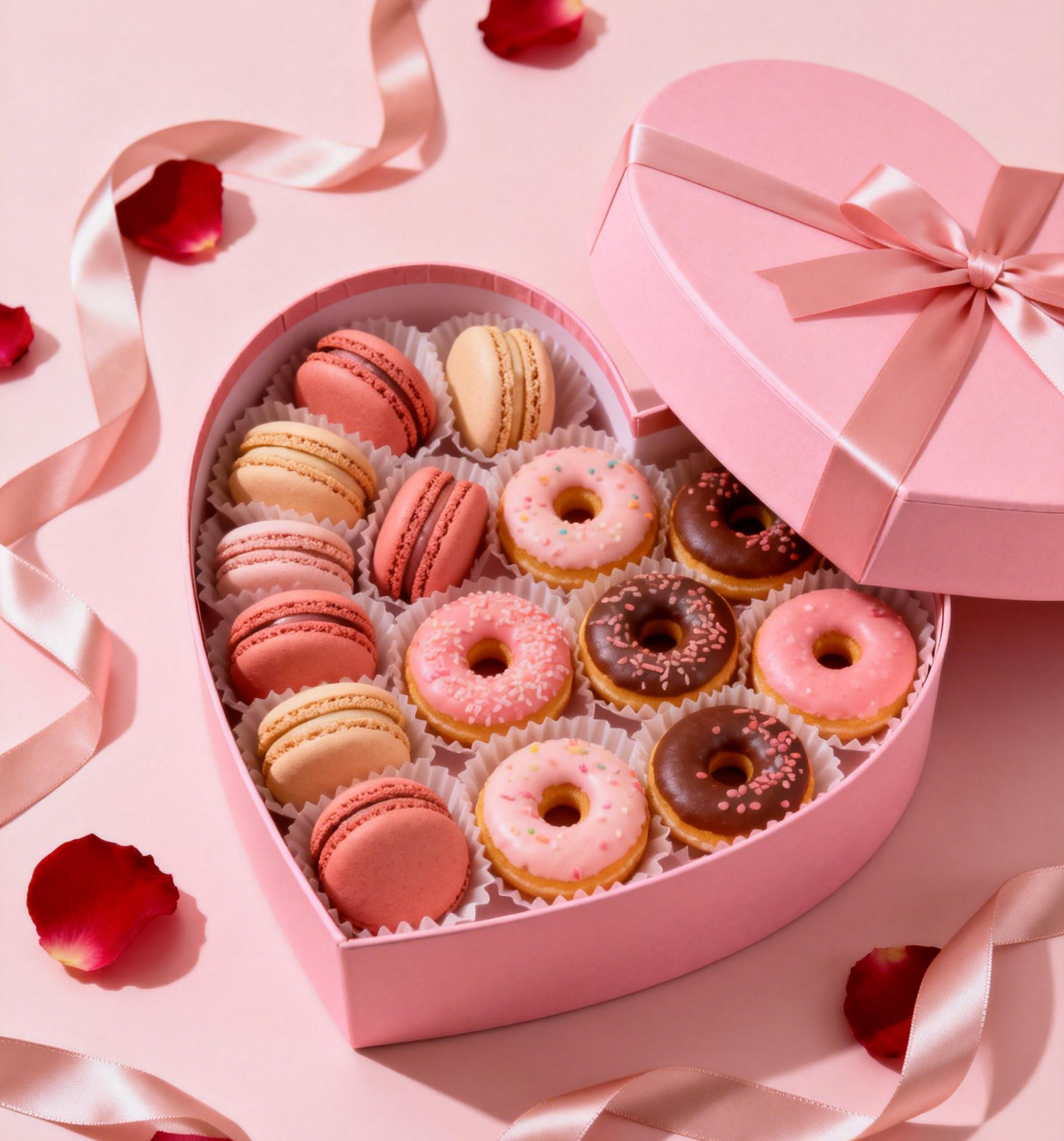 Aanpasbare Biologisch afbreekbare vouwbare cadeaubon voor bakkerijverpakkingen en gebakken macarons