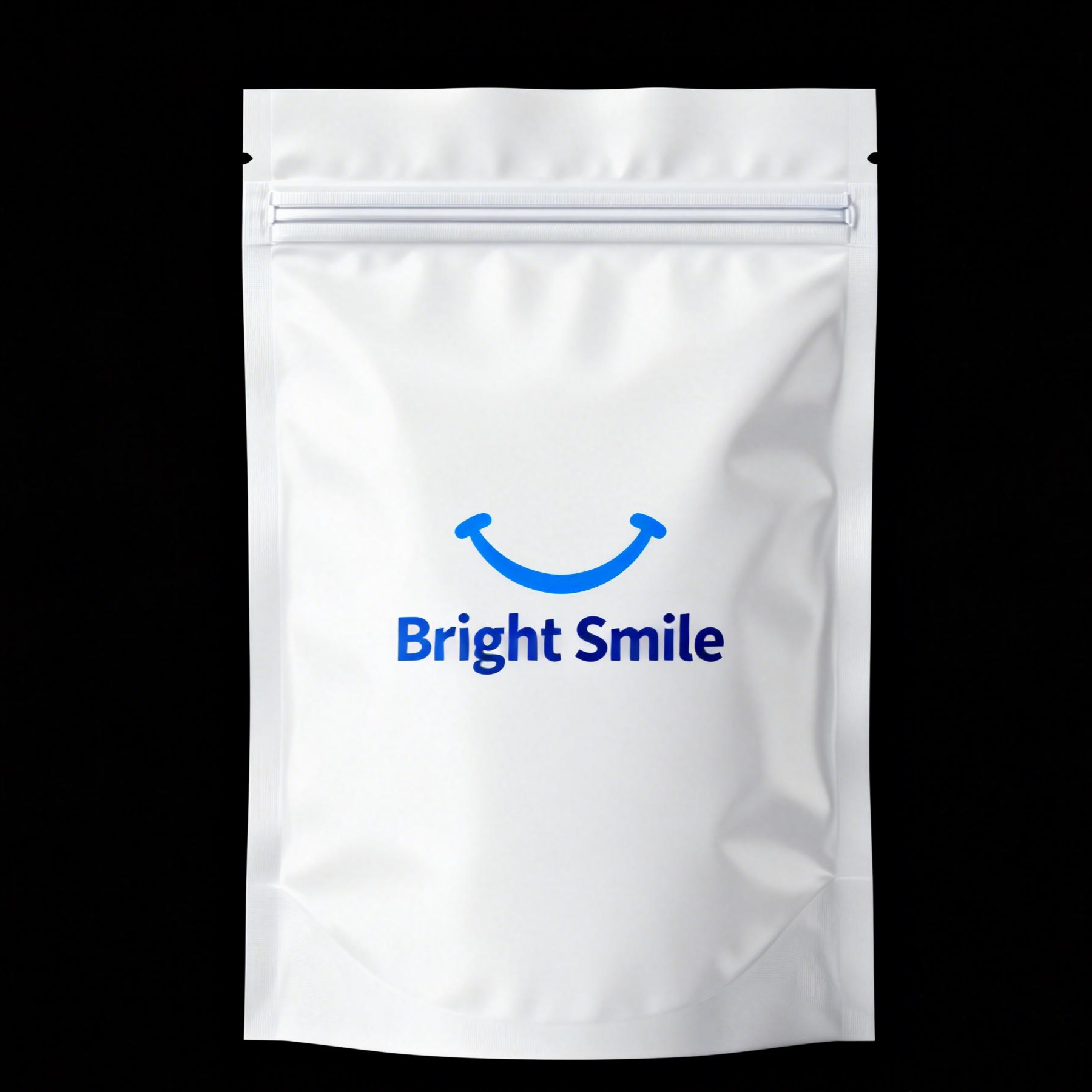 Op maat gemaakte verpakkingstas voor orthodontische aligners met hersluitbare rits en voedselveilig materiaal in aanpasbare maten