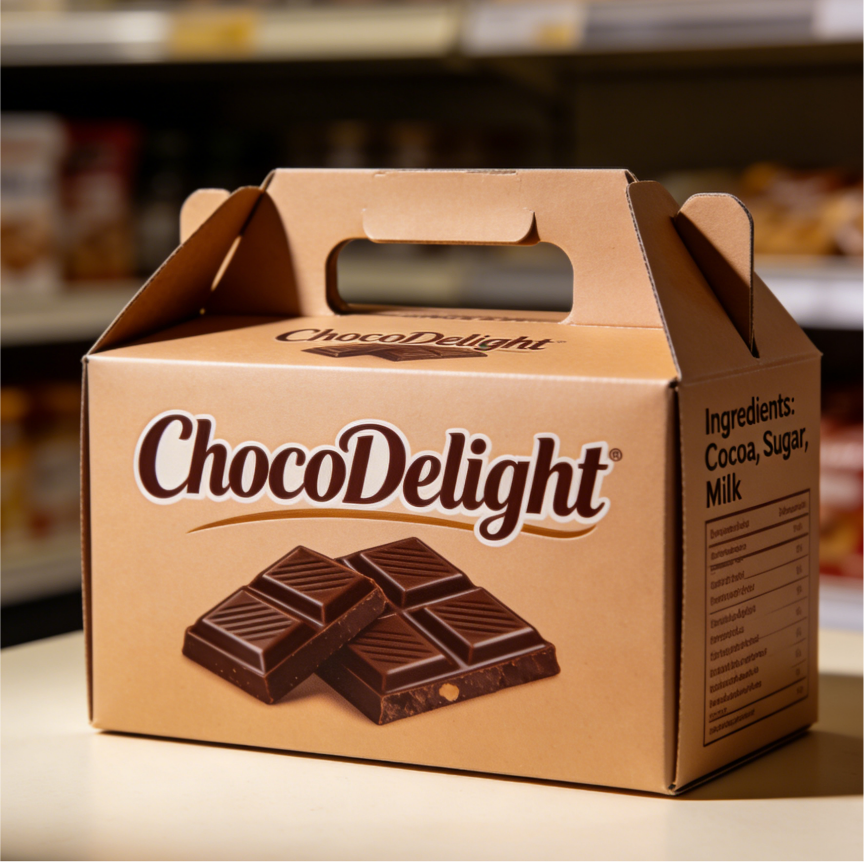 Gepersonaliseerde gouden folie gestempelde huwelijksgeschenkdoos met doorzichtig venster voor snoep en chocolade