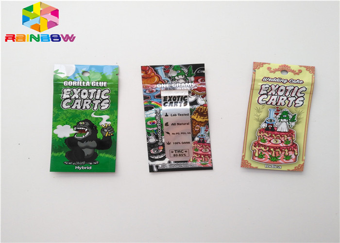 De Plastic Zakkenvoedsel van de aluminiumfolieritssluiting de Douanegrootte van de Verpakkingszak met Scheurinkeping