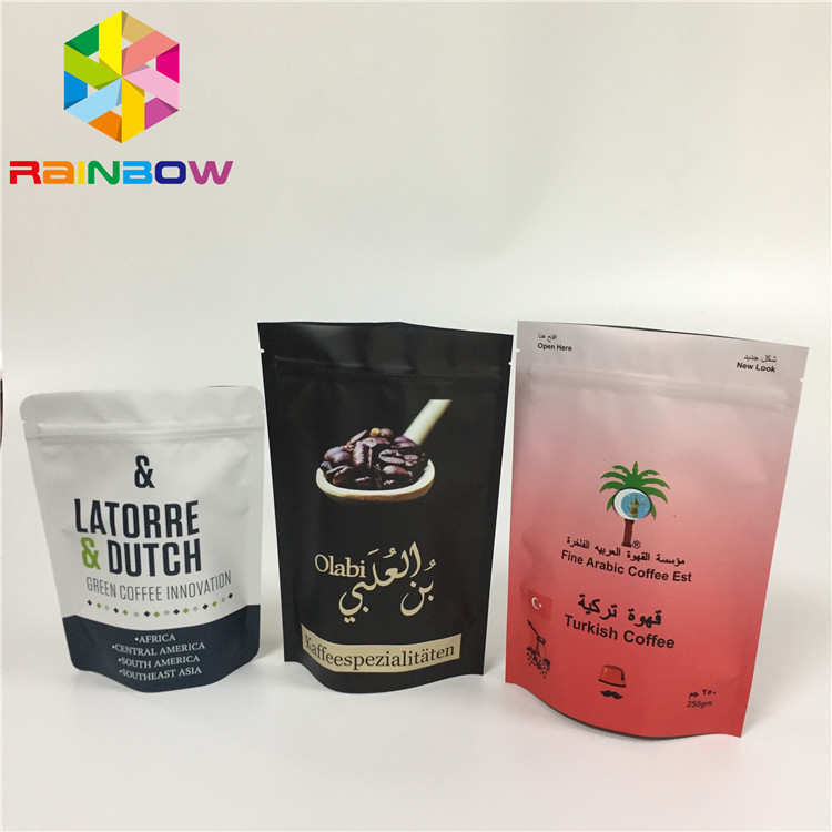 MOPP-de Aluminiumfolie van de Douanedruk doet Vochtbestendig Ritssluitingsslot met Klep in zakken