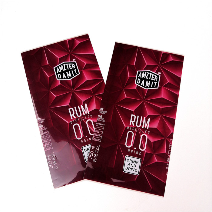 De volledige het HUISDIERENhitte van de Kleurendruk krimpt Kokerdrank krimpt Warmtegevoelige het Embleem van de Etikettendouane