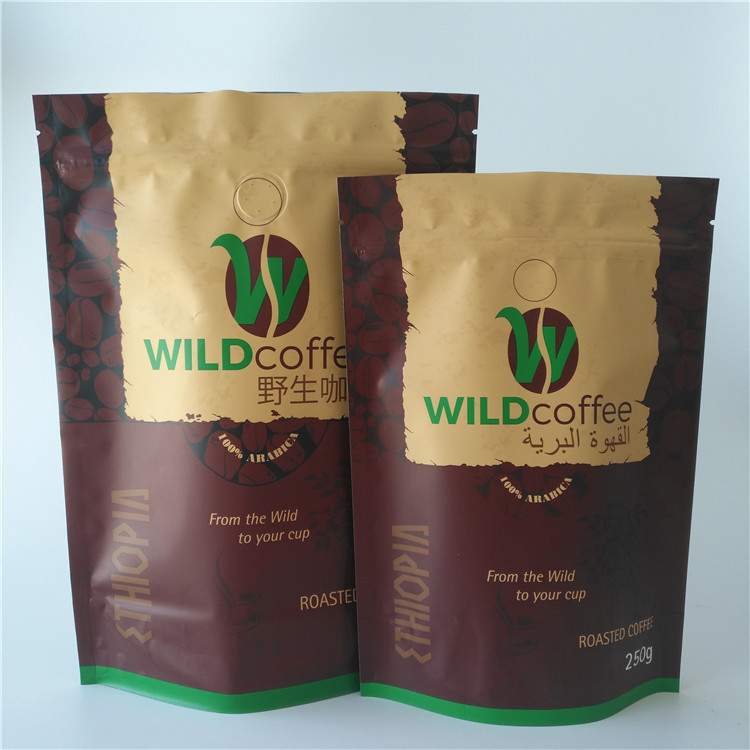 Beëindigt de douane Gedrukte Aluminiumfolietribune op Zak Rekupereerbare Steen PDA-SGS Goedkeuring