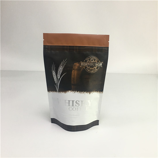 De gelamineerde Tribune van de Aluminiumfolieritssluiting op Zakken, Verzegelde Plastic Zakken met Klep