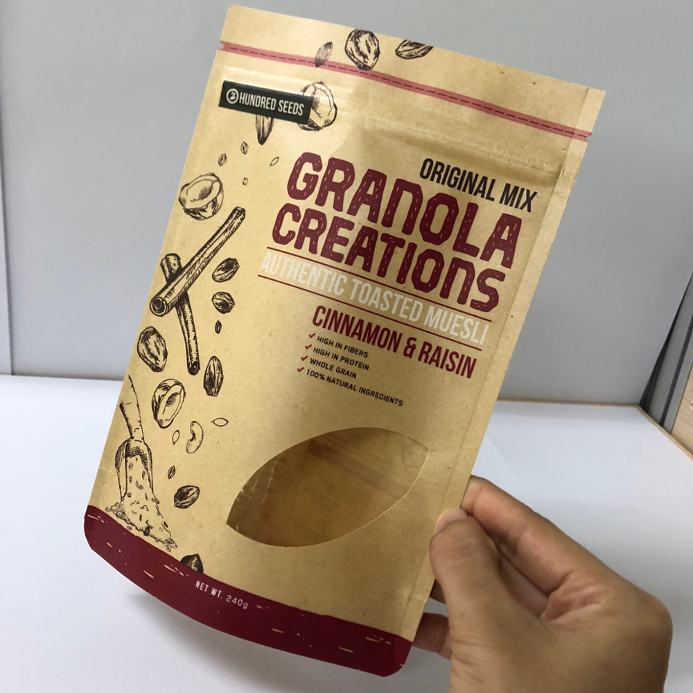 Koffiebonen die Aangepaste Document Zakken 120-180 Mic Dikte met Embleemdruk verpakken