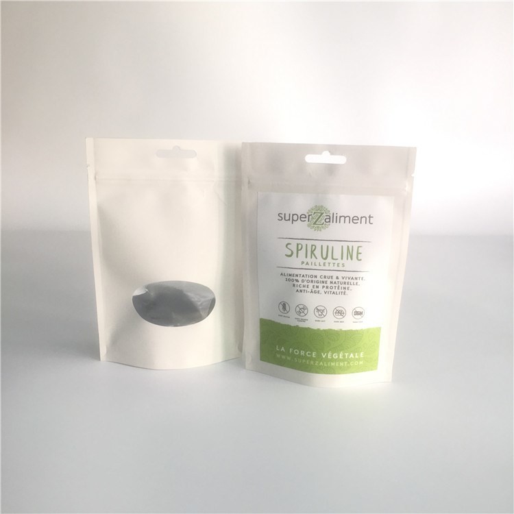 Resealable Aangepaste Document Zakken staan de Druk van de Zakkengravure met Duidelijk Venster op