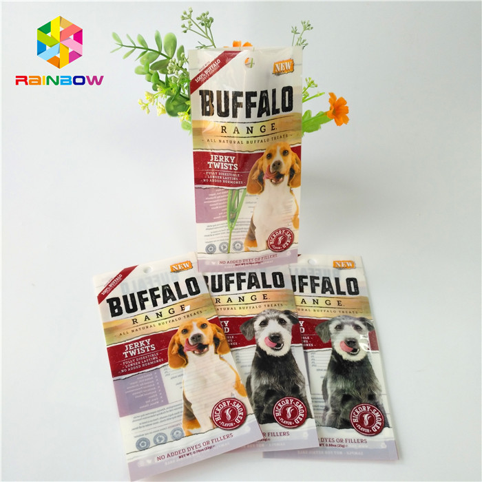 Digitale Druk Plastic Zakken die de Zak van de de Opslagritssluiting van het SachetVoedsel voor huisdieren verpakken