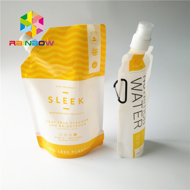 De plastic Zakken van Drank Vloeibare Spuiten, de Tribune van de Vruchtensapdrank op Zakken met GLB