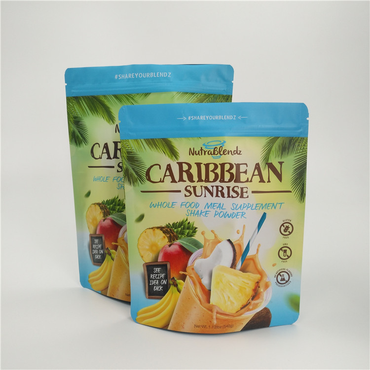 De Tribune van de gravuredruk op Ritssluitingszakken, de Zak van de het Aluminiumfolie van het Melkpoeder met Ritssluiting