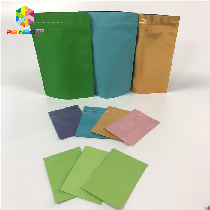 De Foliezak die van de voedselrang Vlakke Ritssluitingshitte verpakken - verzegel Opnieuw te gebruiken Aluminiumfoliezakken