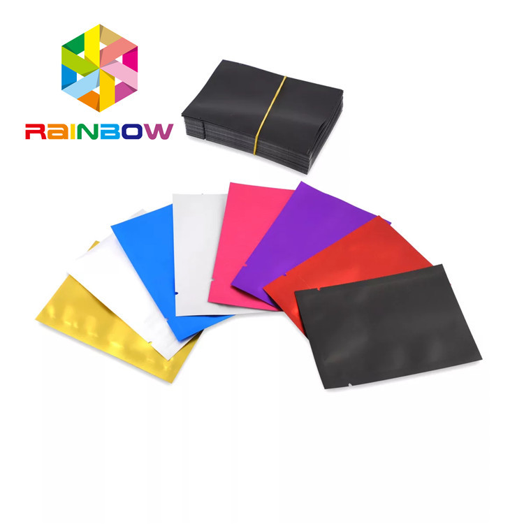 Resealable Plastic Zakken die Drie Zijverbinding Kleine Mylar voor Kruiden/Koekjes verpakken