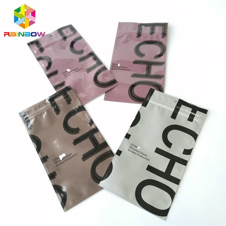 De de Ritssluitingsverpakking van de aluminiumfolie doet drie Opgeruimde Verzegelde Plastic Lege Theezak in zakken