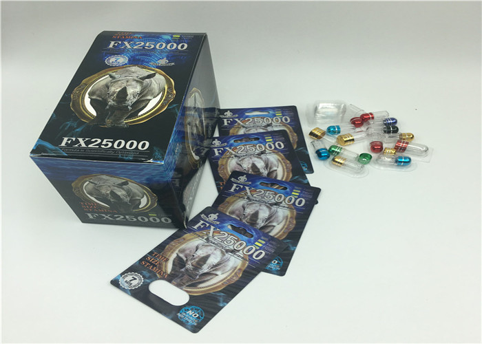 Zwart het Effect van Mamba 3D Blaarkaart het Geslachtspillen Aangepast Ontwerp van de Verpakkingscapsule