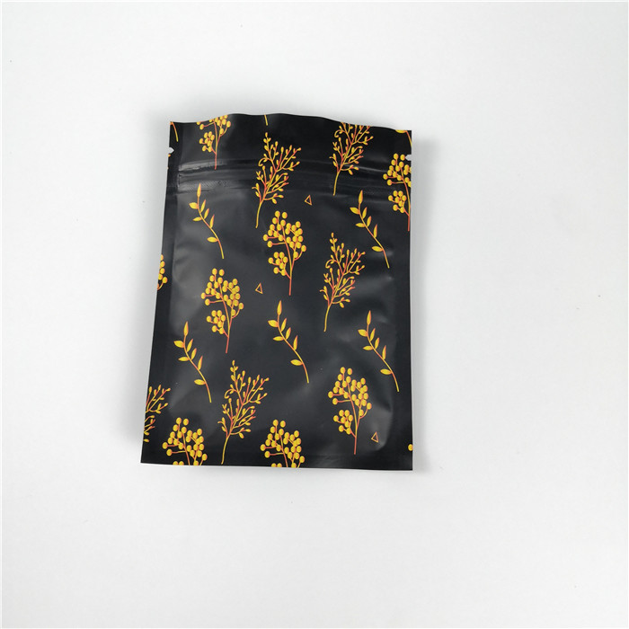 De snack die de Plastic Douane van de Ritssluitingszak verpakt drukte Drie Kant Verzegelde Duurzame Zak