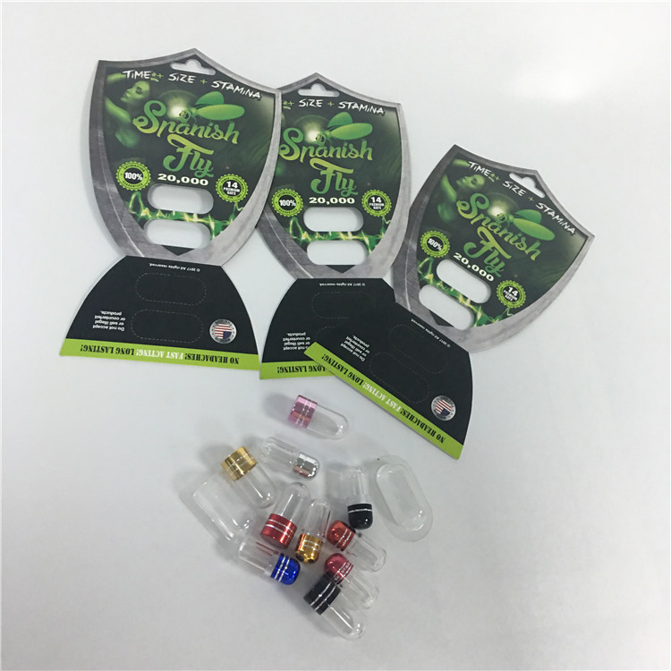 De rekupereerbare van de de Vlieg Mannelijke Verhoging van de Blaarkaart Verpakkende Kaarten van de de Capsulepil met Kogel