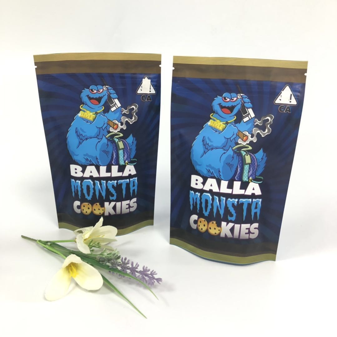 1 de Wierook van 8 Koekjes Medisch Edibles Kruiden Biologisch afbreekbaar Bewijs van de Verpakkingsgeur