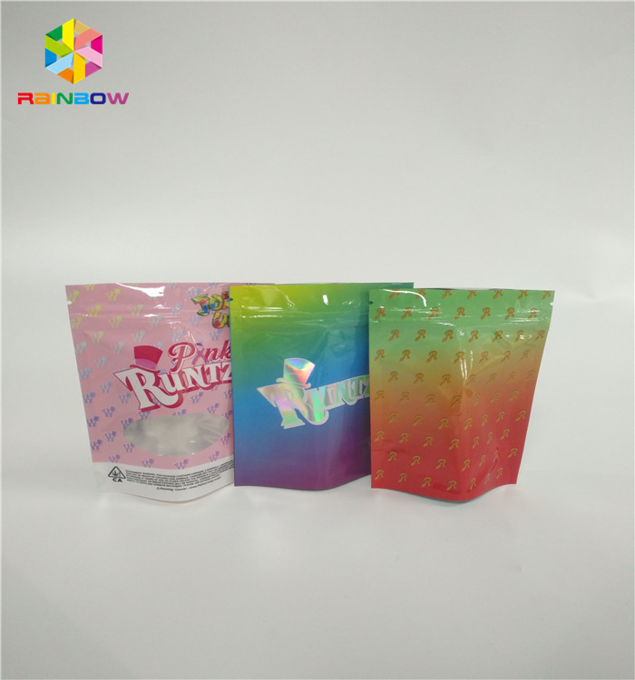 De kindveilige 3.5g-Tribune op de Zakken van de Ritssluitingszak past het Bewijs van de het Pakgeur van Drukruntz aan