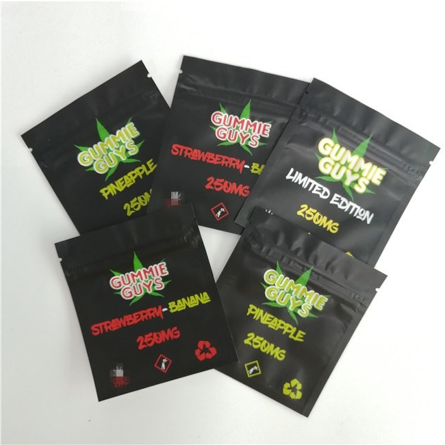 Resealable de Zakvoedsel Vochtbestendige Drie van de Aluminiumfolieritssluiting - Verzegelde Kant