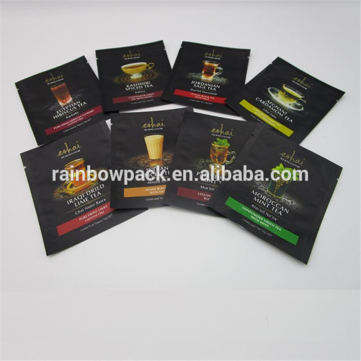 Resealable Drie Kant Verzegeld Vochtbestendig de Zakvoedsel van de Aluminiumfolieritssluiting