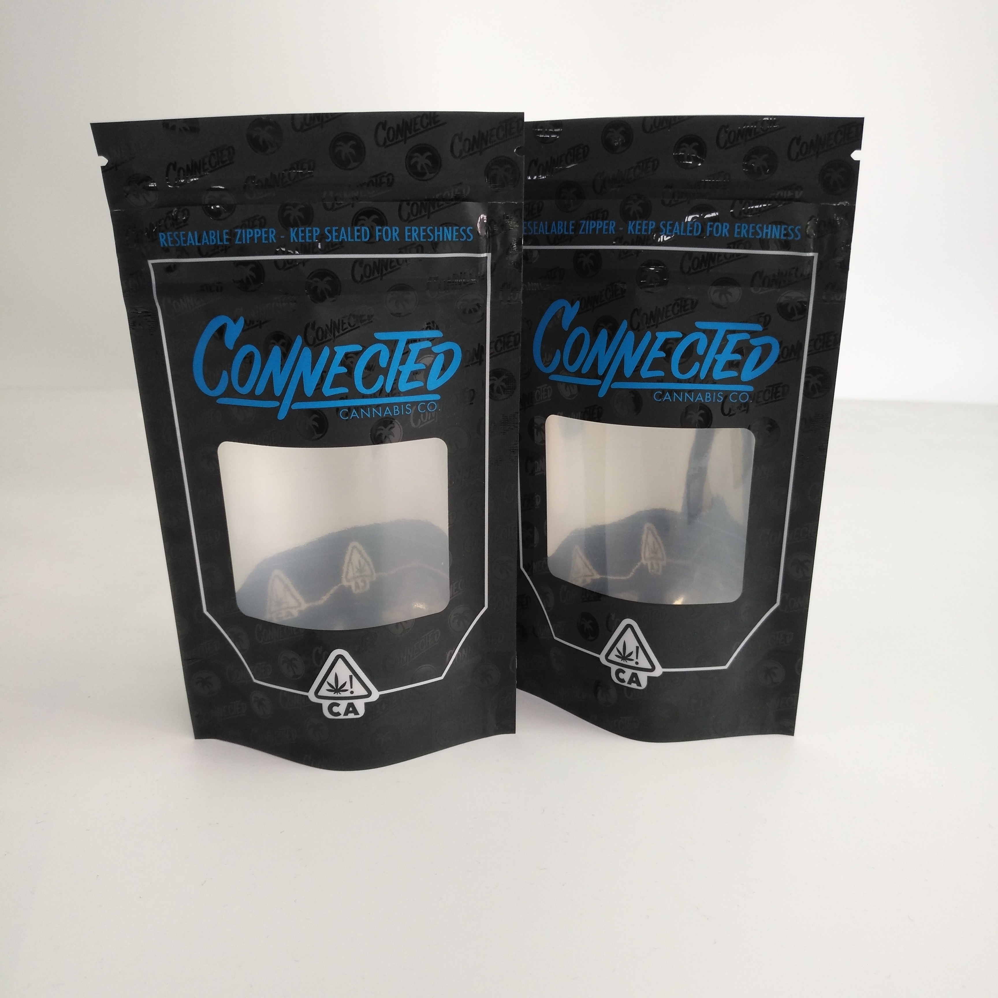 Resealable de Ritssluitingstribune van het geurbewijs op Ritssluitingszak met Venster binnen Aluminium