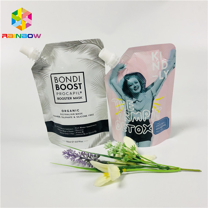 De Rangtribune van het Doypackvoedsel op Zakken de Opnieuw te gebruiken het Reinigen Verpakking van het Gel Gezichts Vloeibare Masker