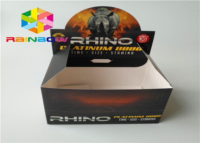 Het gerecycleerde Document plooide Kleinhandels Tegenvertoningsvakje voor het Vloeibare E Sap van Dampvape E