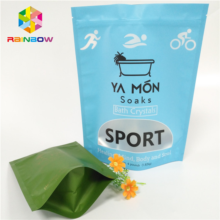 De duidelijke Plastic Zakken die van de Venstersteen het Bad Zoute Hitte verpakken die van het Aluminiumfoliekristal - verzegelen