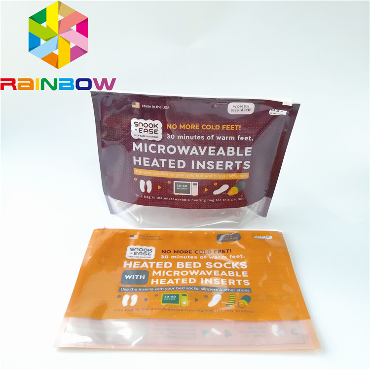 Van het het Ondergoedkledingstuk van mensen de Plastic Zakken die Tribune verpakken die omhoog de Douane van de Ritssluitingszak glijdt