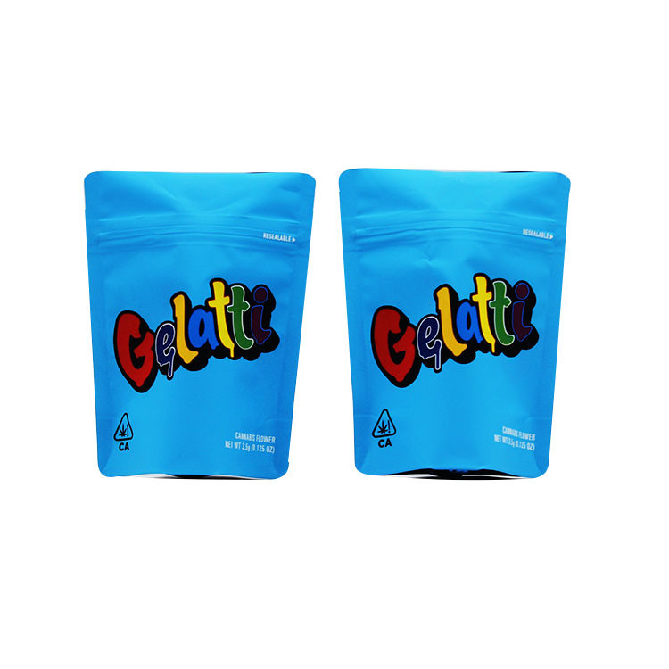 Duurzame Kruidenwierook die Mini van het Ritssluitingsonkruid Plastic Californië de Koekjeszakken verpakken van Mylar