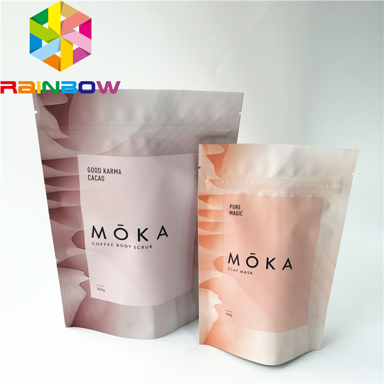 De overzeese Zoute Verpakkende Tribune op de Zakken van de Ritssluitingszak, staat Koffiezak 9 Kleuren op