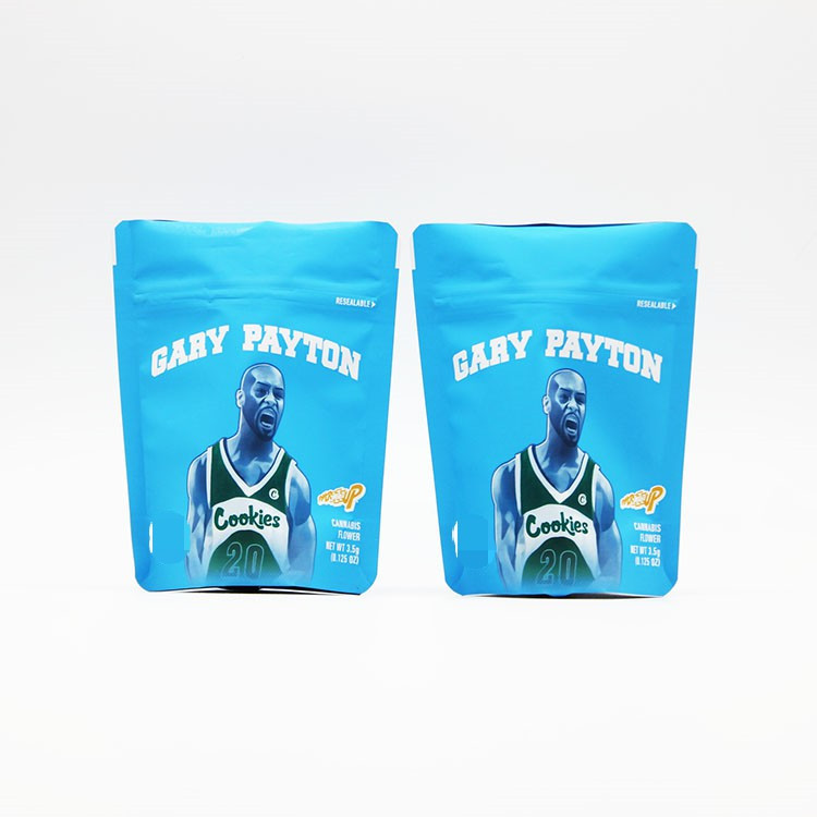 Staat de Kruiden de Wierook van de douanezak Verpakking, Mylar-Koekjes Ritssluitingszak op